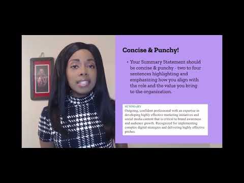 How to Write a Job Snatching Resume!